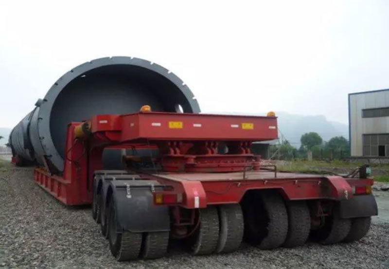 湘重大件为茂名重力运输石油设备
