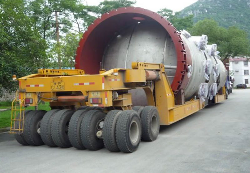 湘重为广东火电公司运输(大板梁)