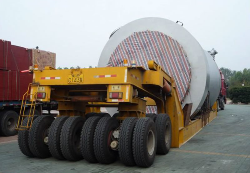 湘重为广东火电公司运输(大板梁)