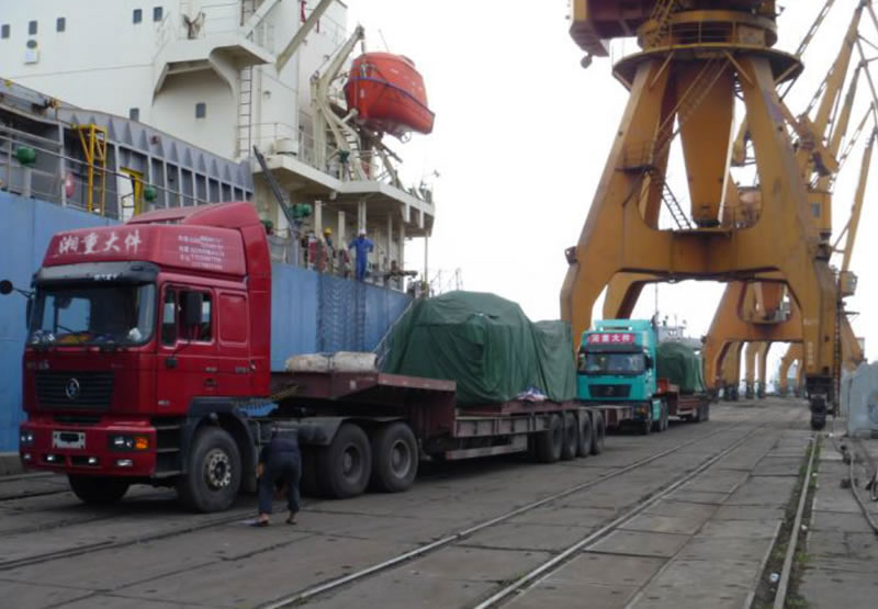大型压机运输