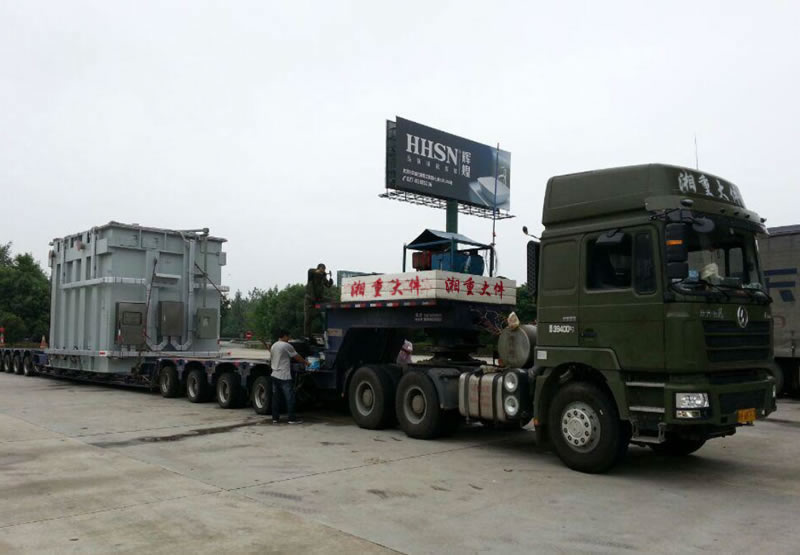 湘重大件变压器运输案例