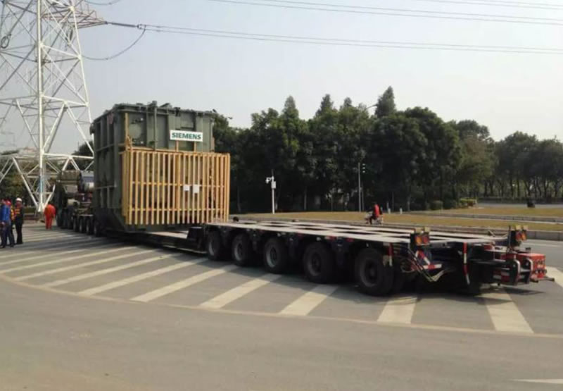 湘重大件变压器运输案例