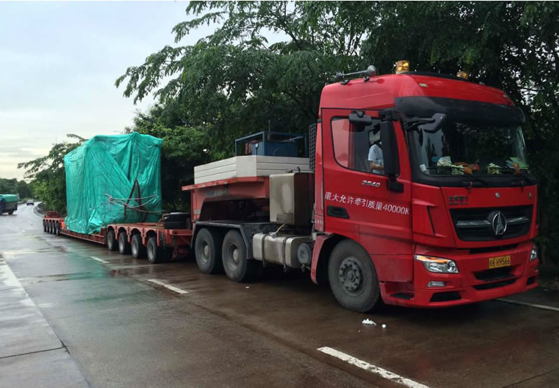 湘重大件变压器运输案例