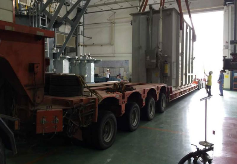 湘重大件变压器运输案例